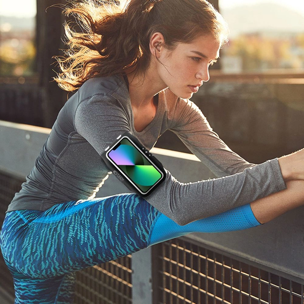 Armband Tech-Protect M1 sports universal for smartphones up to 6.8" - black
