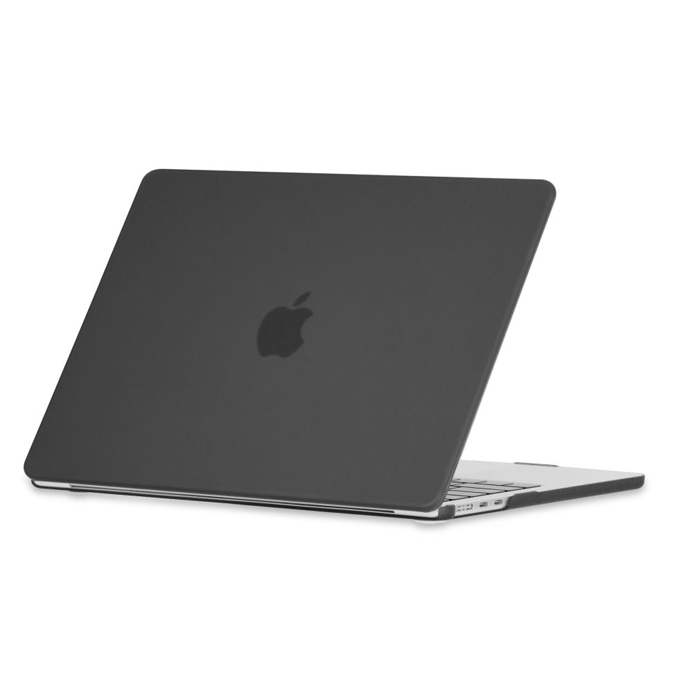 Tech-Protect SmartShell dėklas MacBook Air 13\" M2 / M3 (2022-2024), matinė juoda