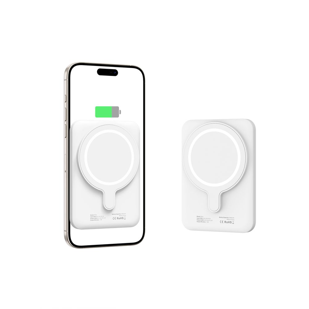 Tech-Protect LifeMag PB10 MagSafe Power Bank 5000mAh, White