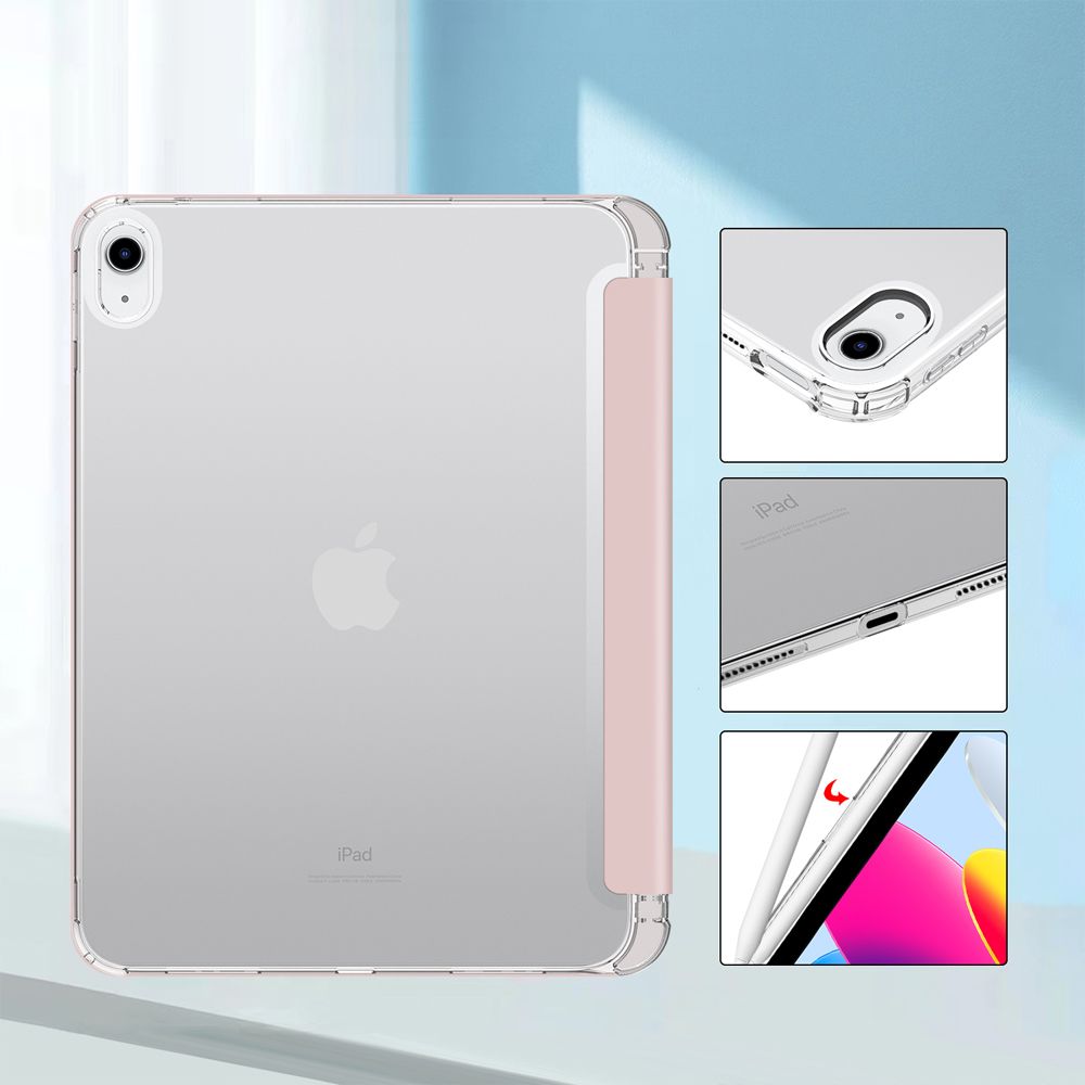 Tech-Protect SC Pen Hybrid dėklas iPad 10.9 (2022), rožinis