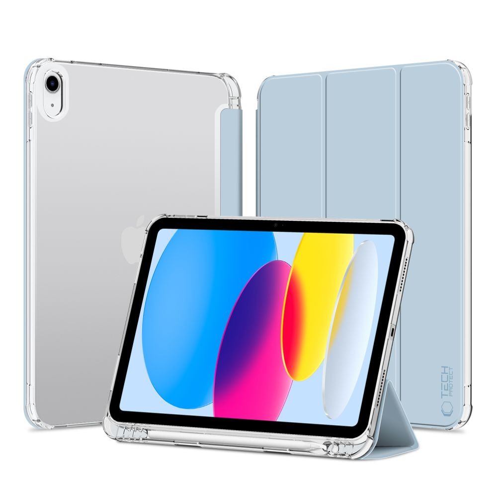 Tech-Protect iPad 10.9" 2022 Case SC Pen Hybrid, Light Blue