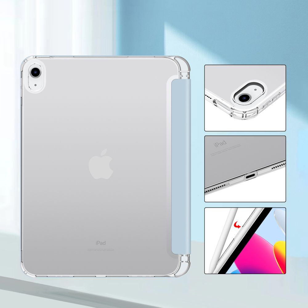 Tech-Protect dėklas iPad 10.9 2022 SC Pen Hybrid, šviesiai mėlynas