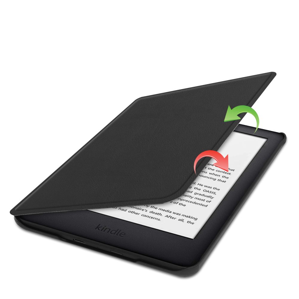 „Tech-Protect SmartCase“ atverčiamasis dėklas „Kindle 11“ (2022), juodas