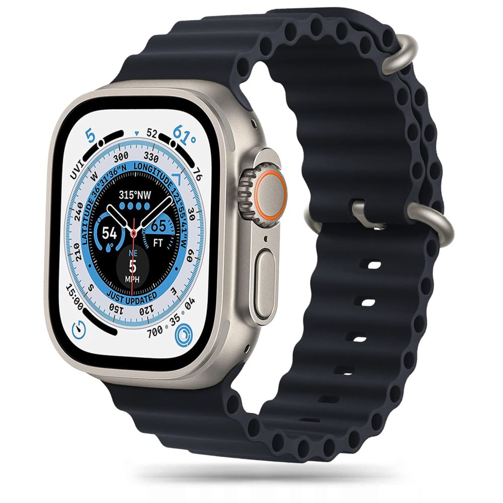 „Tech-Protect IconBand Pro“ dirželis „Apple Watch“ laikrodžiui (42/44/45/49 mm), juodas
