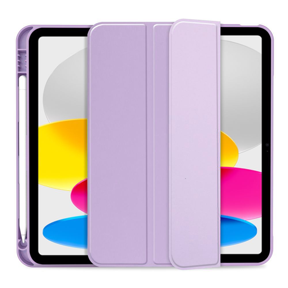 Tech-Protect iPad 10.9\" 2022 Wallet Case SC Pen, Purple