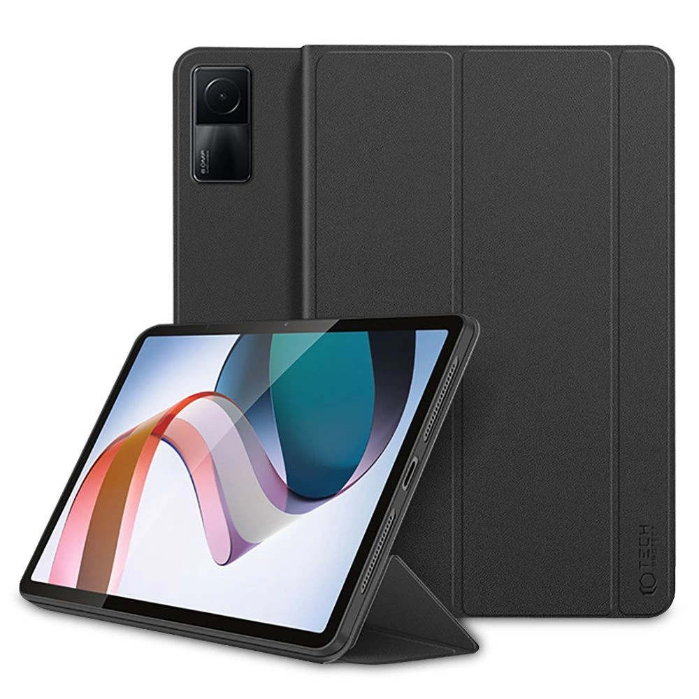 Apsauginis dėklas Tech-Protect SmartCase, skirtas Xiaomi Redmi Pad 10.6, juodas