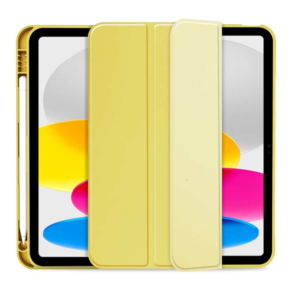 Tech-Protect SC Pen dėklas iPad 10.9\" 2022 planšetei, geltonas
