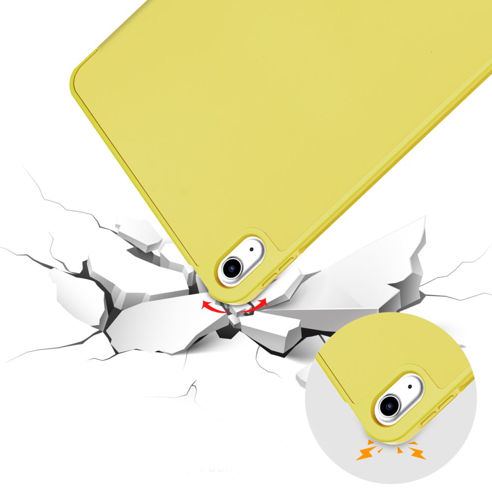 Tech-Protect SC Pen dėklas iPad 10.9\" 2022 planšetei, geltonas