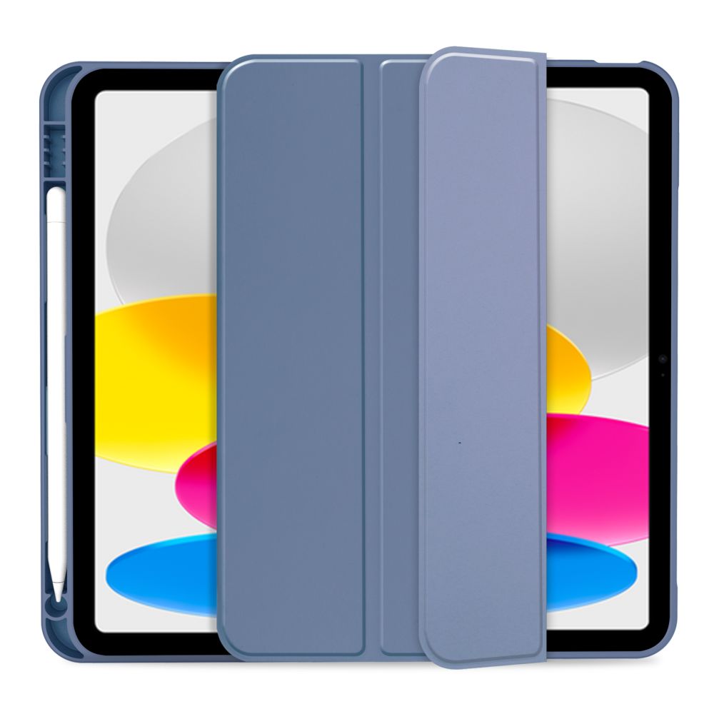 Tech-Protect SC Pen atverčiamasis dėklas Apple iPad 10.9\" 2022 planšetei, Mėlynas