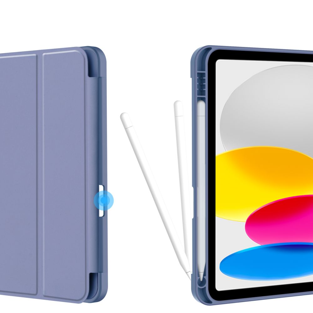 Tech-Protect SC Pen atverčiamasis dėklas Apple iPad 10.9\" 2022 planšetei, Mėlynas