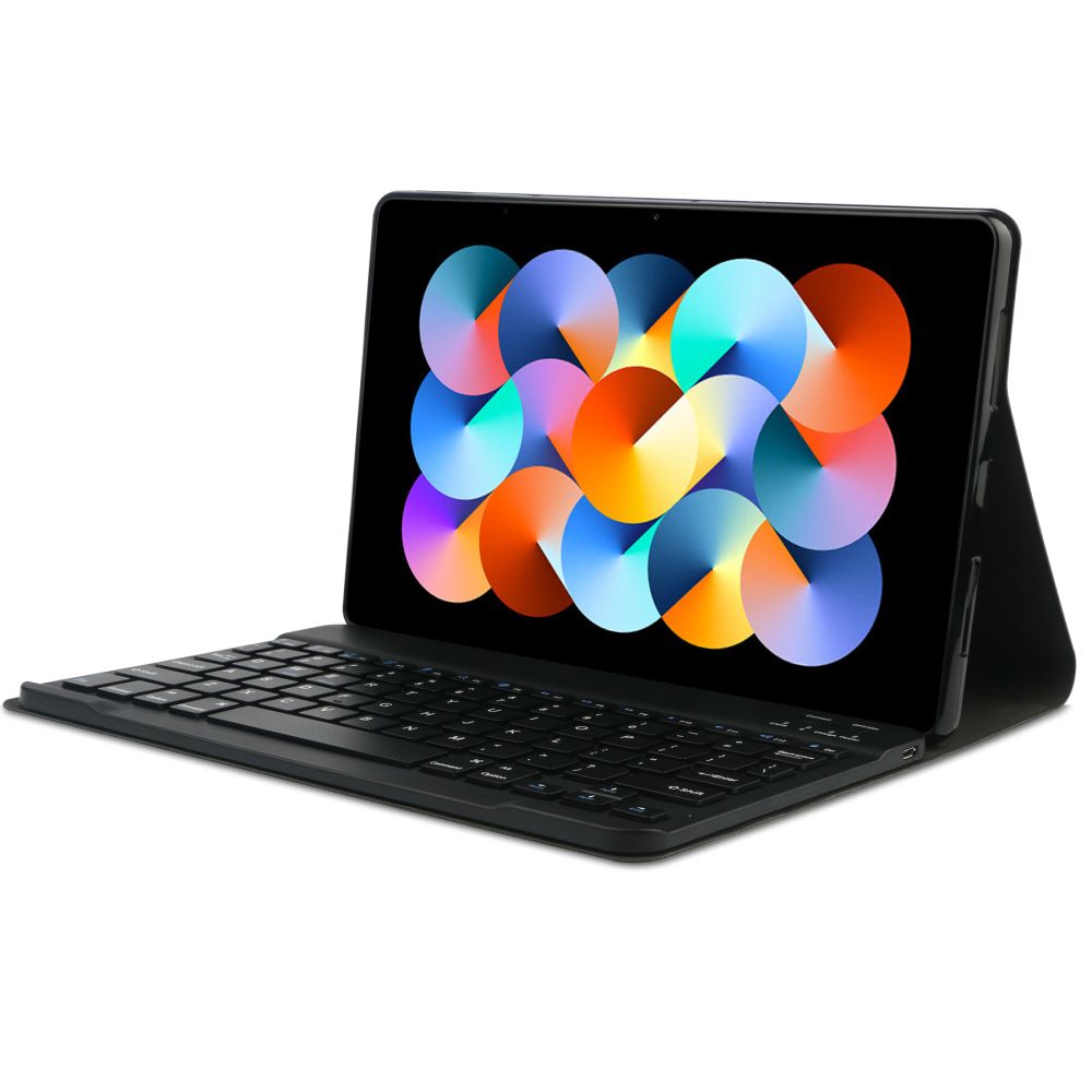 Xiaomi Redmi Pad 10.6\'\' Tech-Protect SmartCase + Keyboard Protective Cover Case, Black