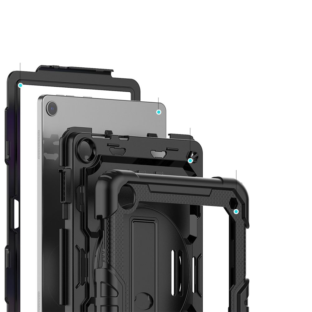 Lenovo Tab M10 (3rd Gen) (TB-328FU) Tech-Protect Solid360 Cover Case, Black