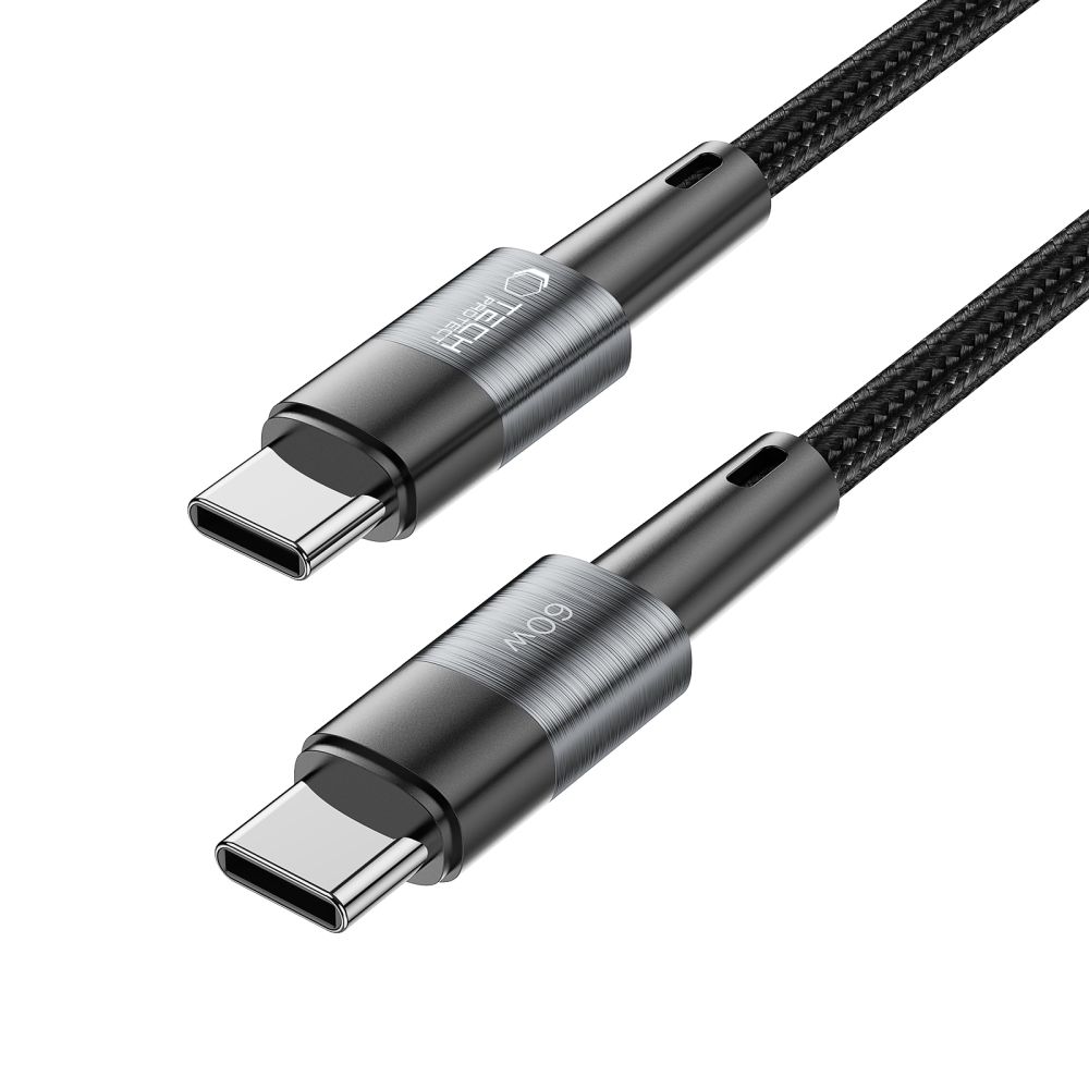 Tech-Protect UltraBoost USB-C / USB-C PD Cable 60W 3A 1m, Gray