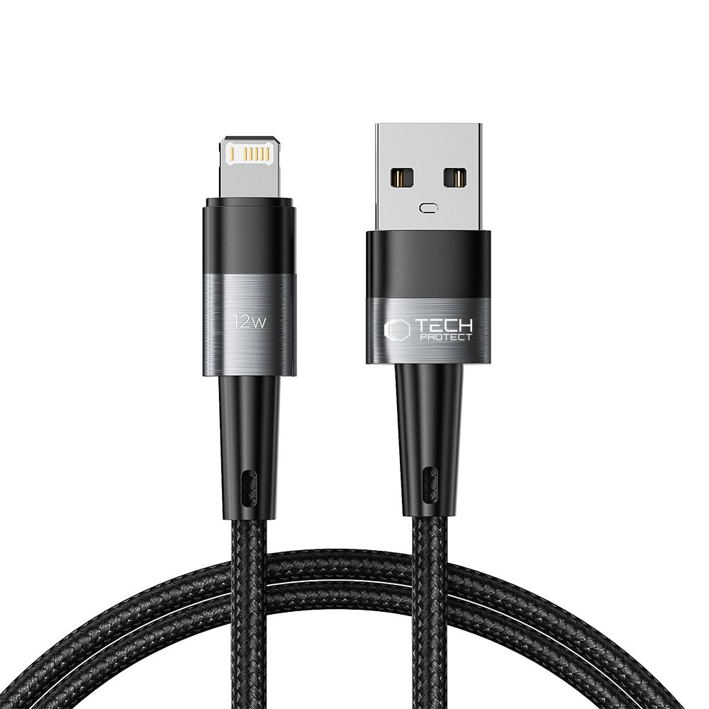 Tech-Protect UltraBoost Lightning Cable 12W 2.4A 1m, Gray