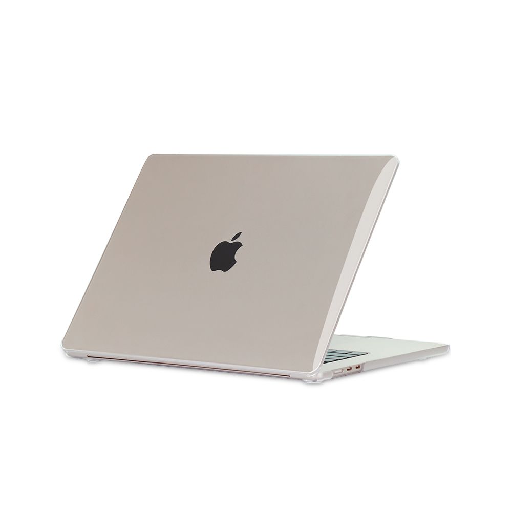 Tech-Protect SmartShell dėklas MacBook Air 15\" M2/M3 (2023-2024), Skaidrus