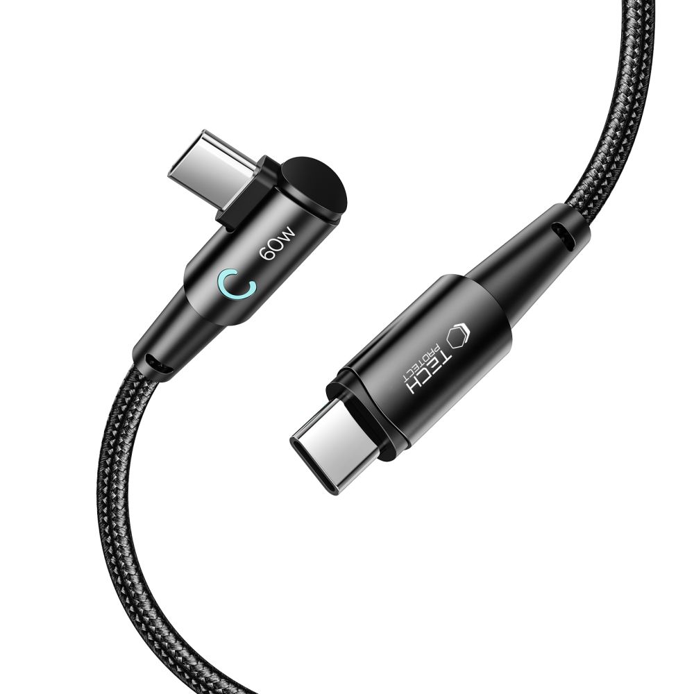 Tech-Protect UltraBoost L USB-C / USB-C Cable 60W 6A 1m - Gray