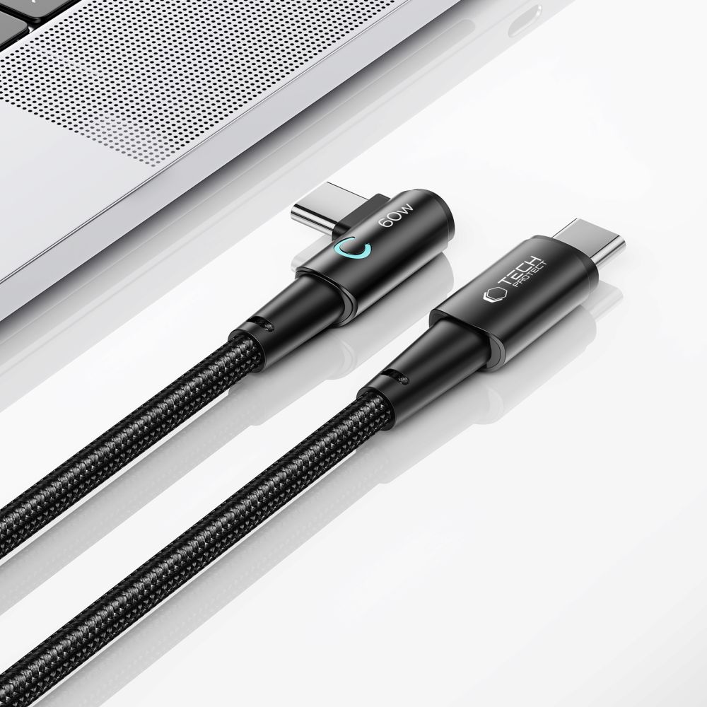 Tech-Protect UltraBoost L USB-C / USB-C Cable 60W 6A 1m - Gray