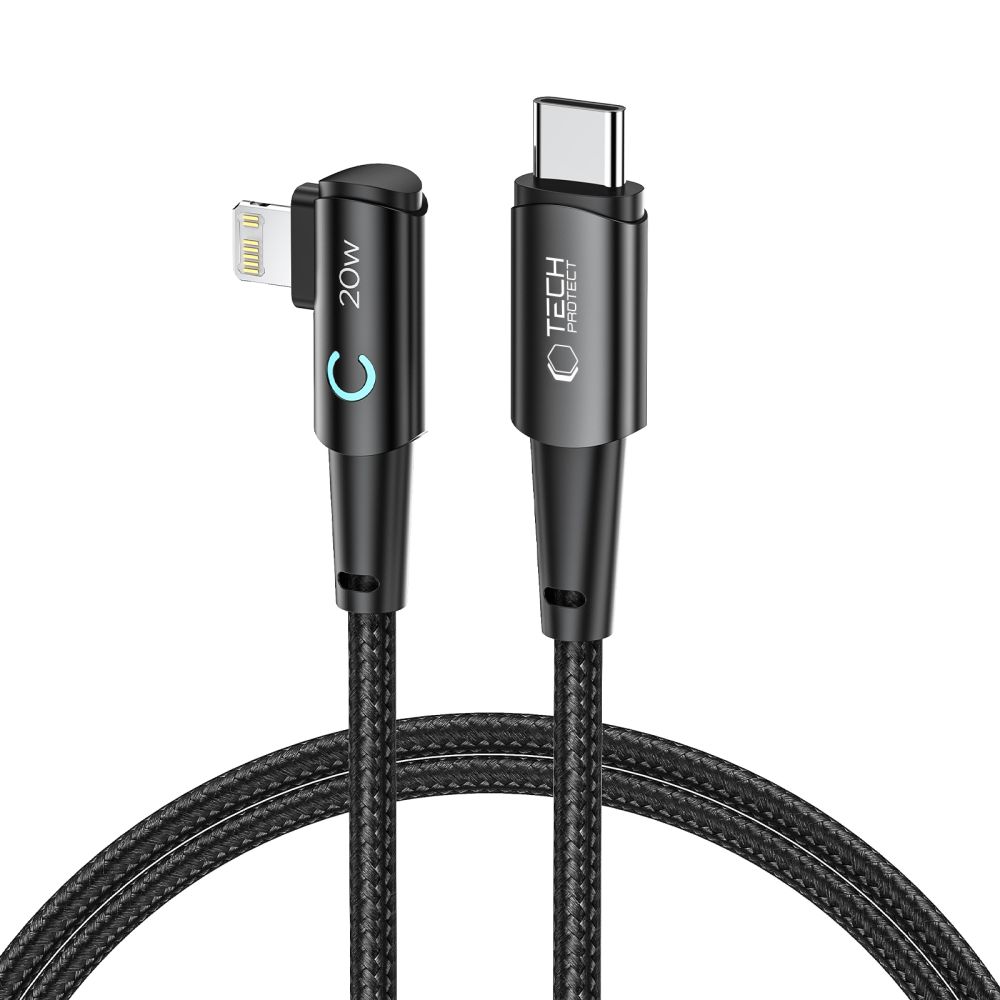 Tech-Protect UltraBoost L Lightning / USB-C Cable PD 20W 3A 1m, Gray