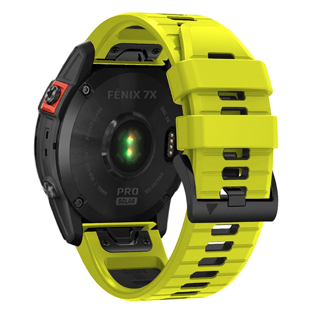 Tech-Protect IconBand Pro dirželis, skirtas Garmin Fenix 3 / 5X / 6X / 7X, Lime Black