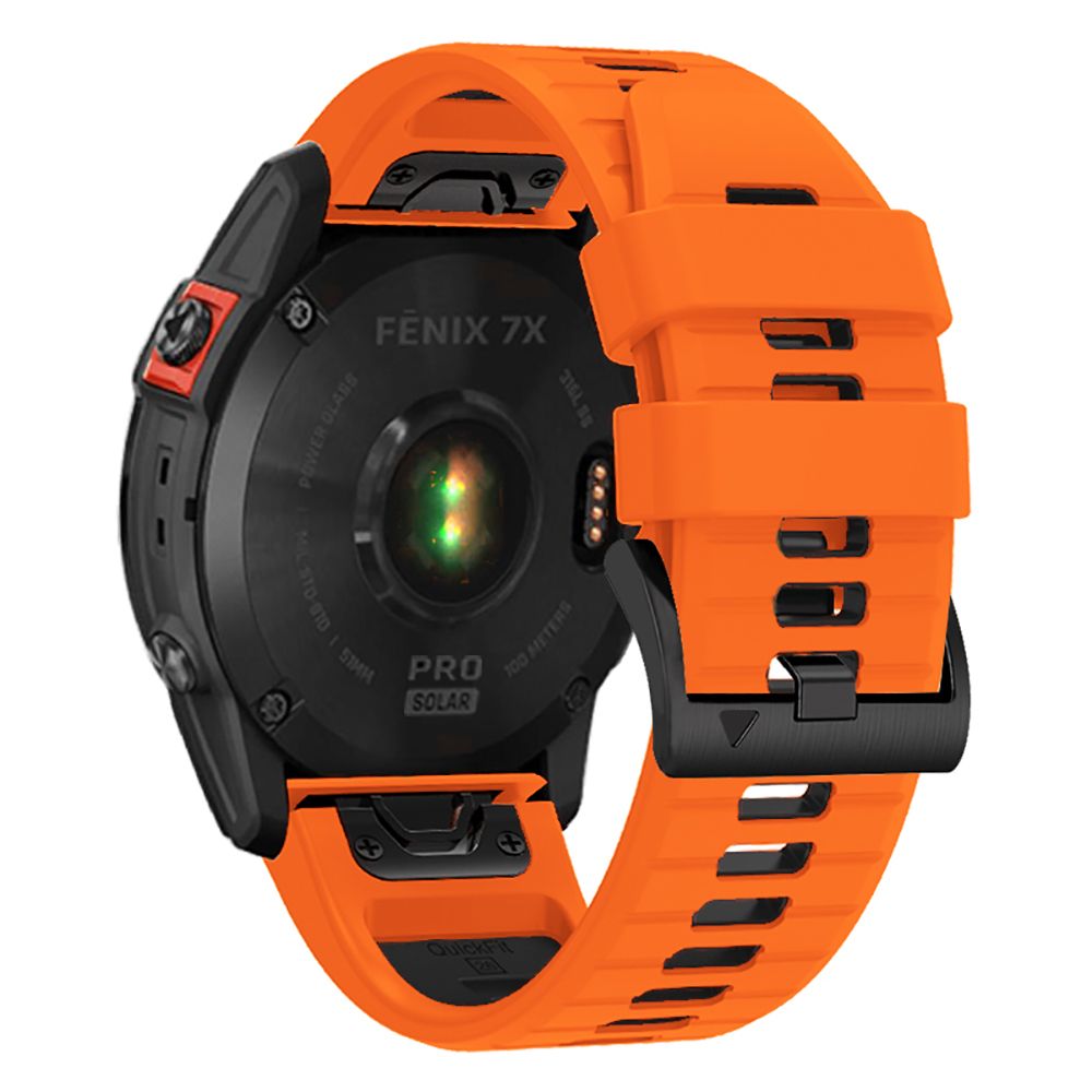 Tech-Protect IconBand Pro dirželis Garmin Fenix 3/5X/6X/7X, oranžinis-juodas