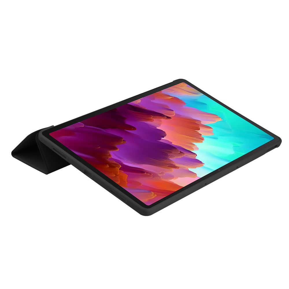 Lenovo Tab P12 12.7\'\' ( TB-370 ) Trifold Tech-Protect SmartCase Protective Cover Case, Black