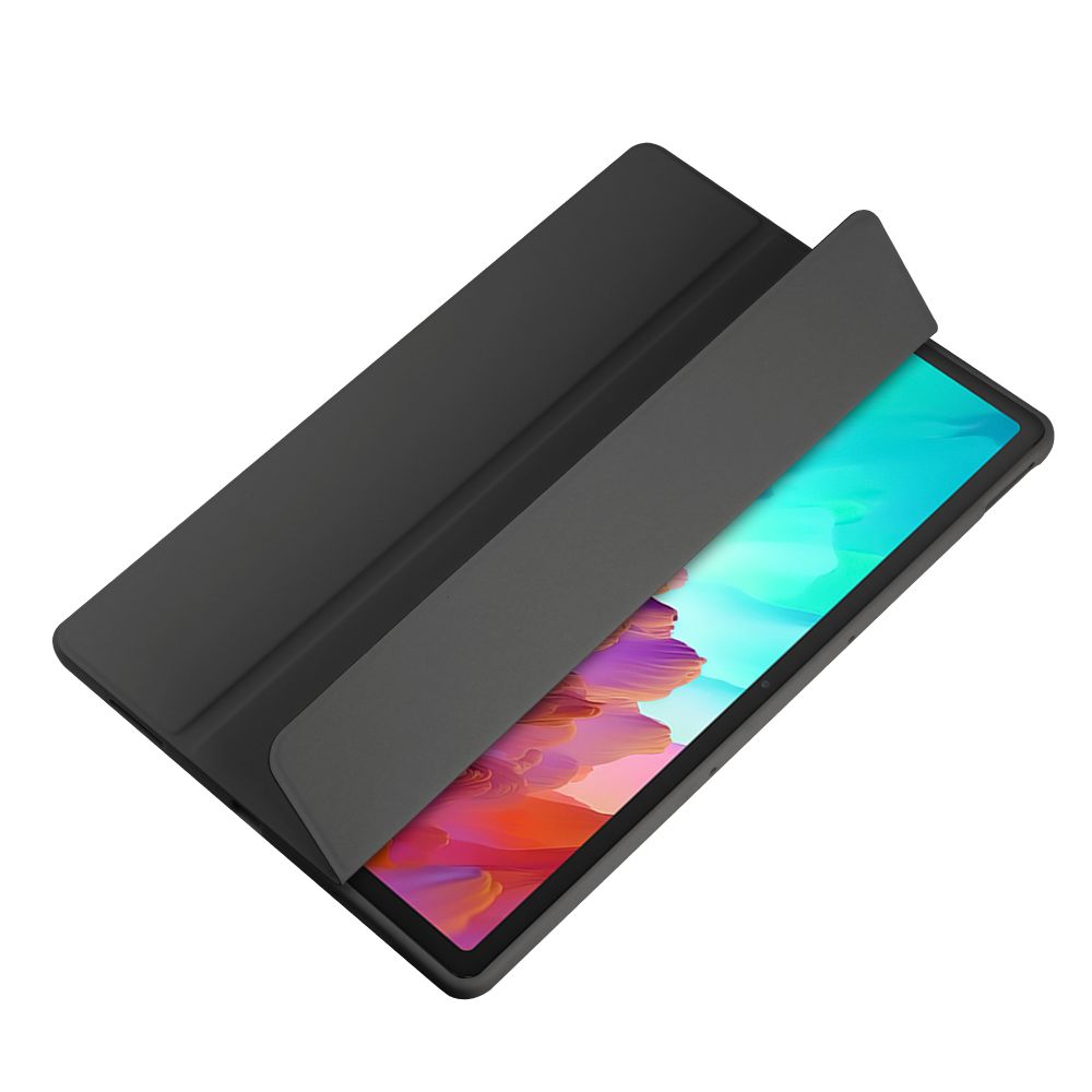 Lenovo Tab P12 12.7\'\' ( TB-370 ) Trifold Tech-Protect SmartCase Protective Cover Case, Black