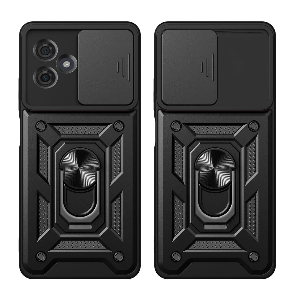 Motorola Moto G54 5G / G54 5G Power Edition Tech-Protect CamShield Pro Case Cover, Black