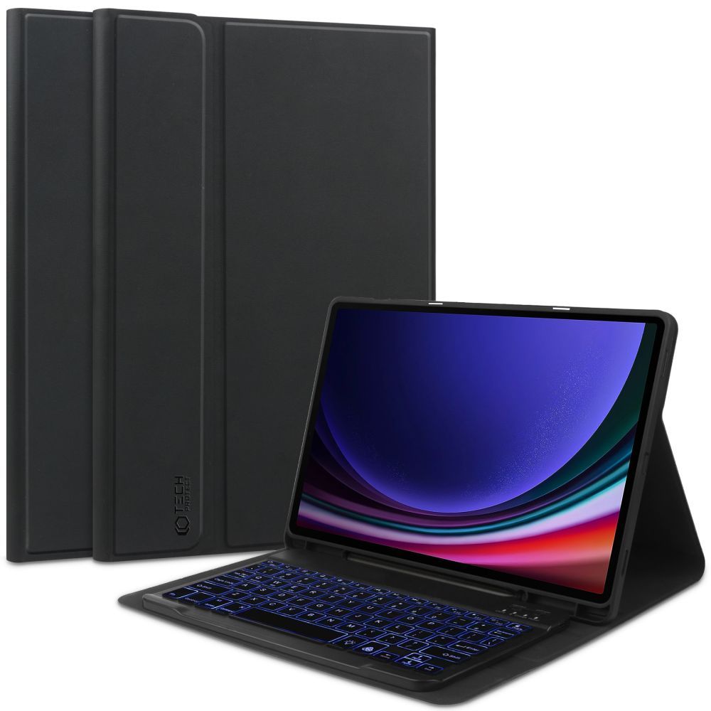 Tech-Protect SC Pen dėklas su klaviatūra Galaxy Tab S9 FE 10.9", juodas