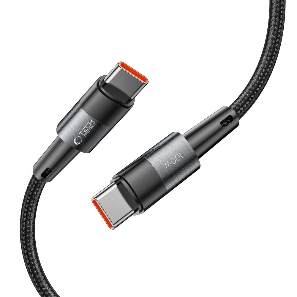 Tech-Protect UltraBoost USB-C / USB-C PD Cable 100W 5A 3m, Gray