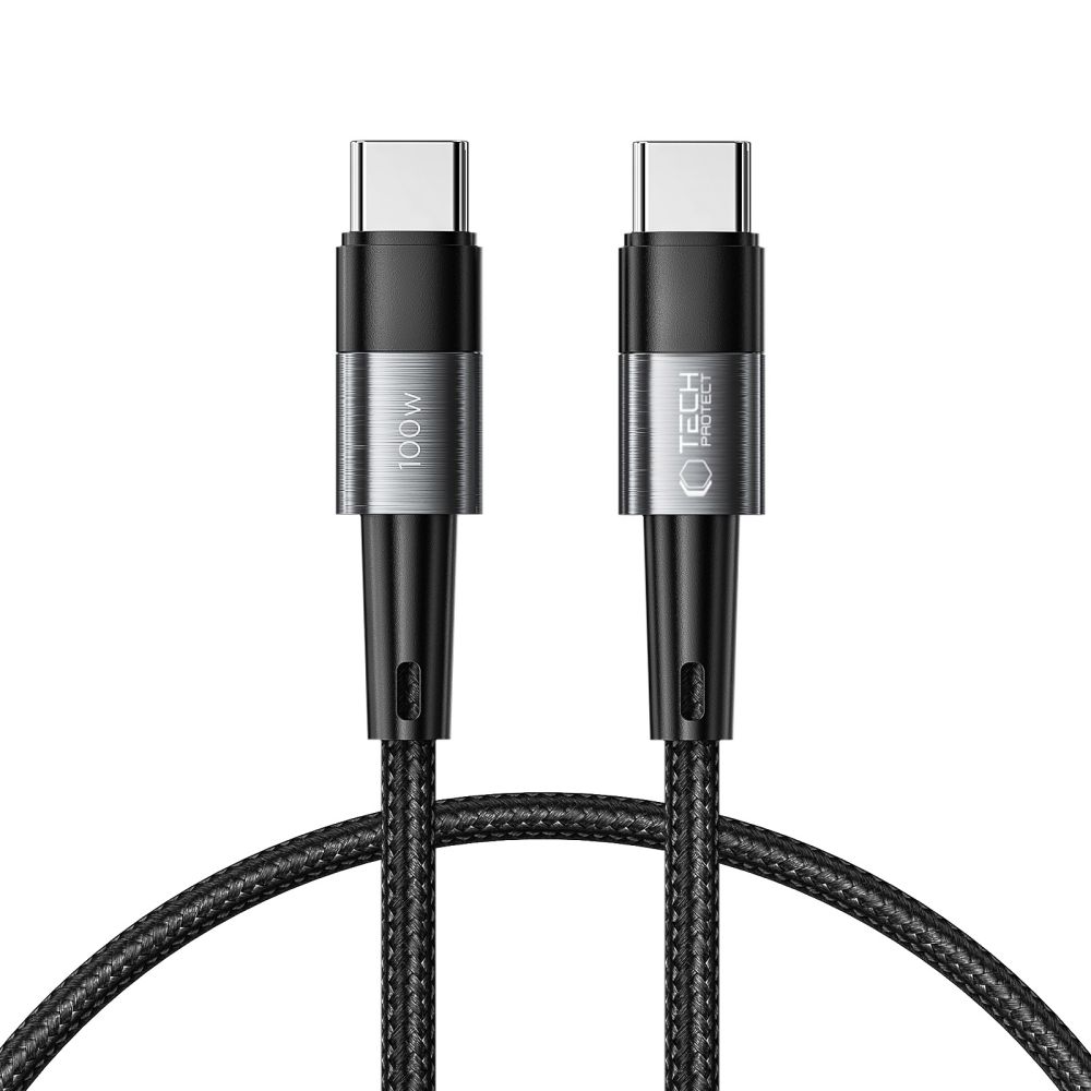 Tech-Protect UltraBoost USB-C / USB-C PD Cable 100W 5A 0.25m, Gray