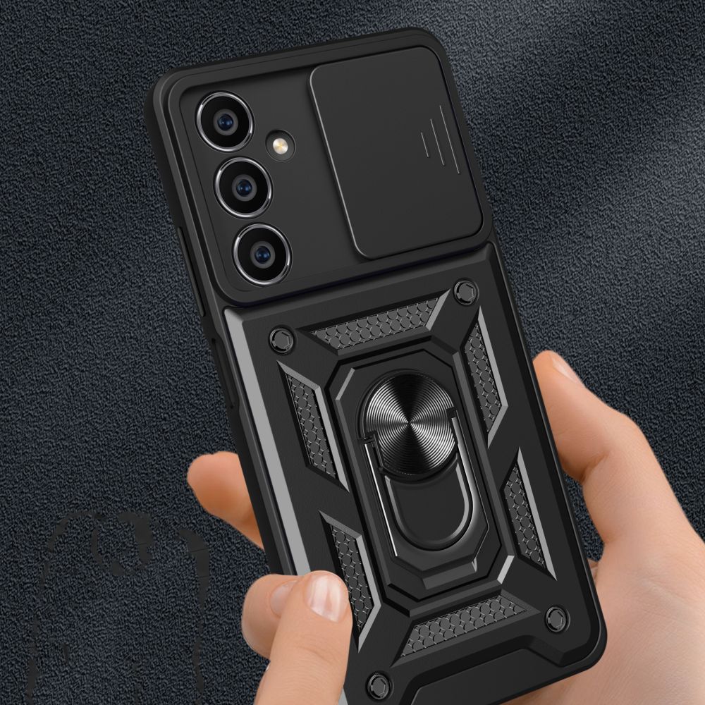 Tech-Protect CamShield Pro Case for Samsung Galaxy S23 FE, Black