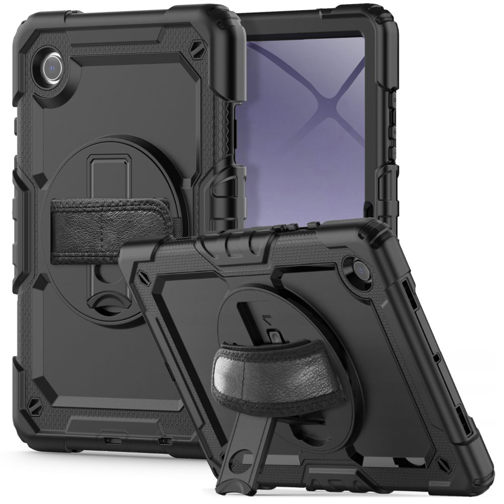 Tech-Protect Solid360 dėklas Samsung Galaxy Tab A9+ 11.0, juodas