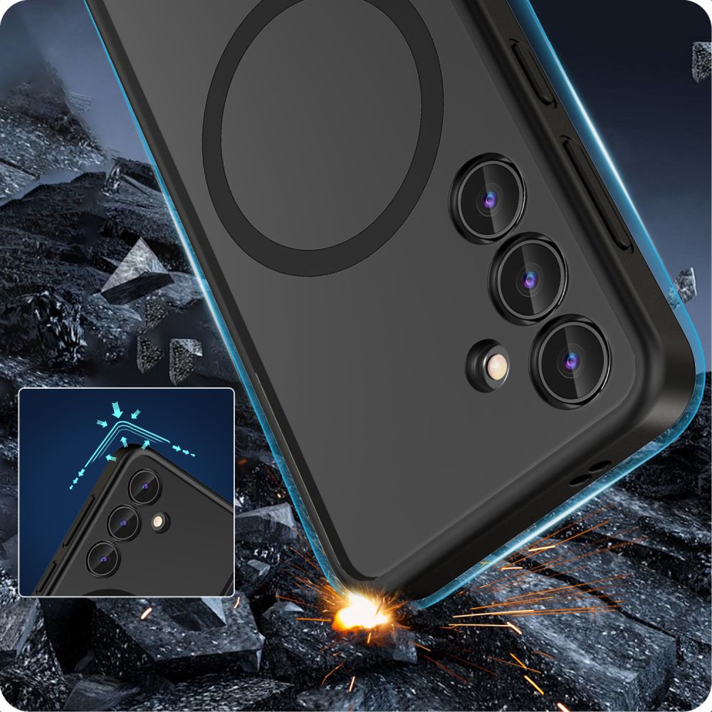 Samsung Galaxy S24+ Plus (SM-S926) Tech-Protect MagMat MagSafe Case Cover, Matte Black