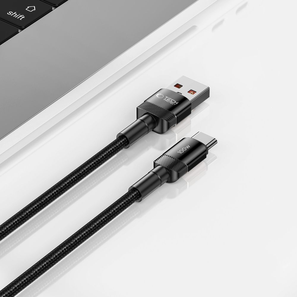Tech-Protect UltraBoost Evo USB-C / USB-C cable 100W 5A 2m - black