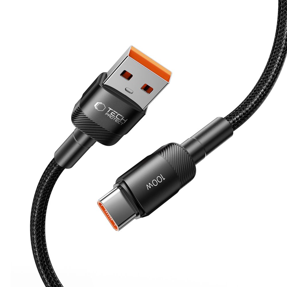 Tech-Protect UltraBoost Evo USB-C / USB-C cable 100W 5A 3m - black
