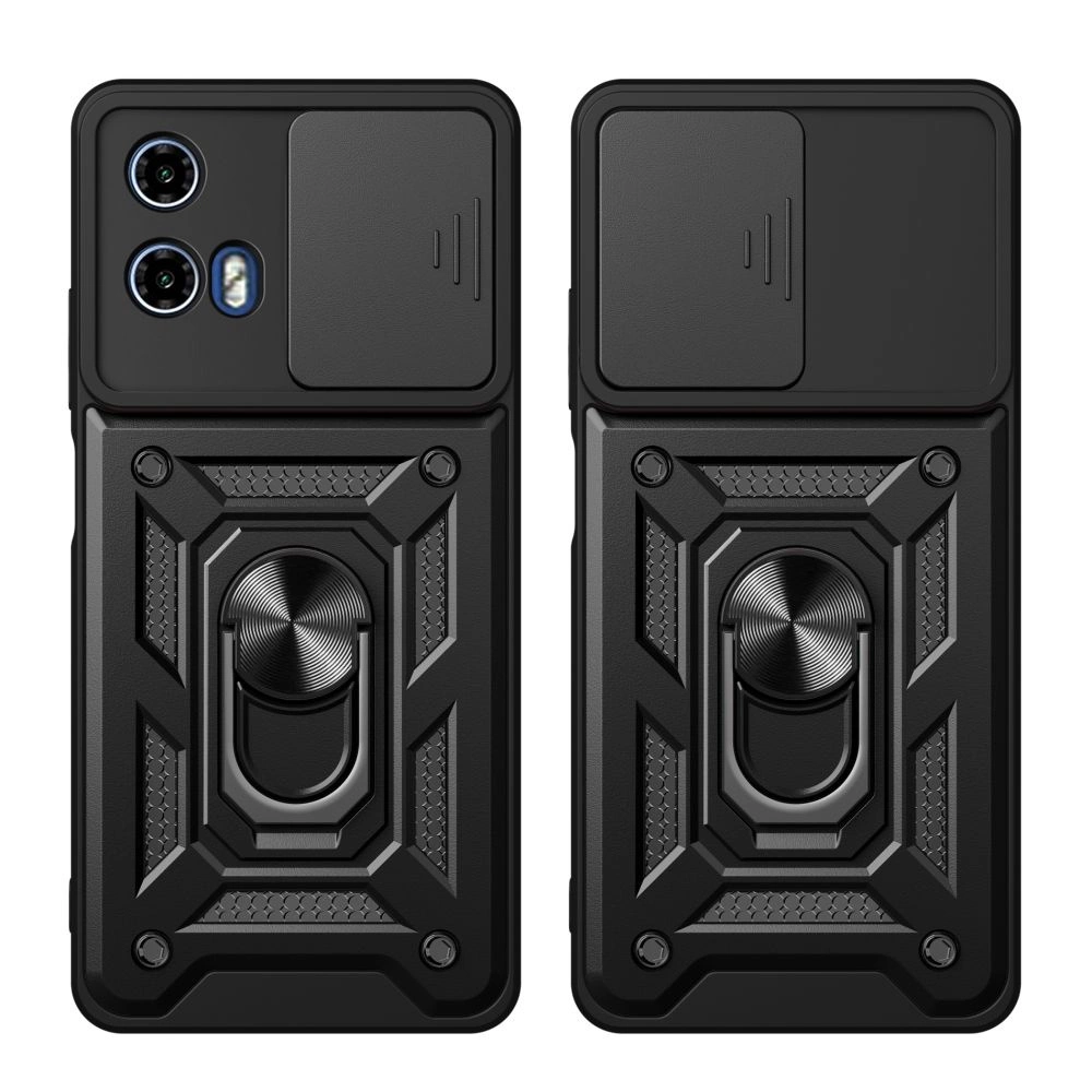 Motorola Moto G34 5G Tech-Protect CamShield Pro Case Cover, Black