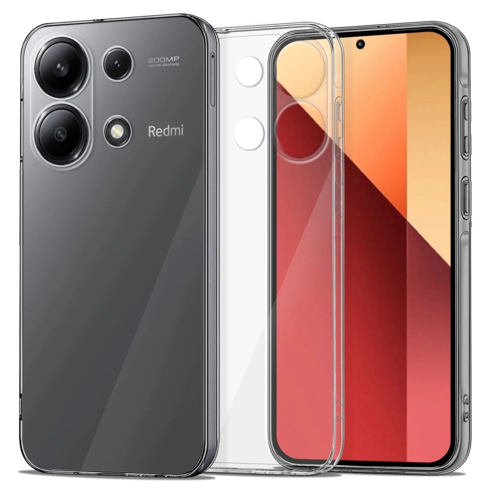 Apsauginis dėklas Tech-Protect FlexAir+ Xiaomi Redmi Note 13 Pro 4G, skaidrus