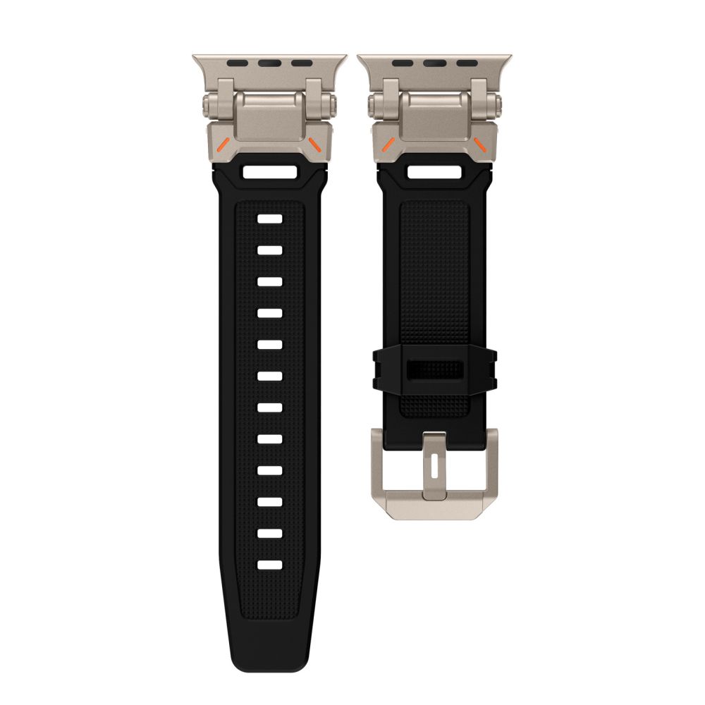 Tech-Protect Delta Pro Strap for Apple Watch (42/44/45/49 mm), Black-Titanium