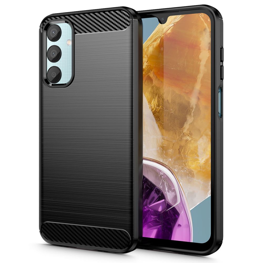 Tech-Protect TPUCarbon Case for Samsung Galaxy M15 5G, Black