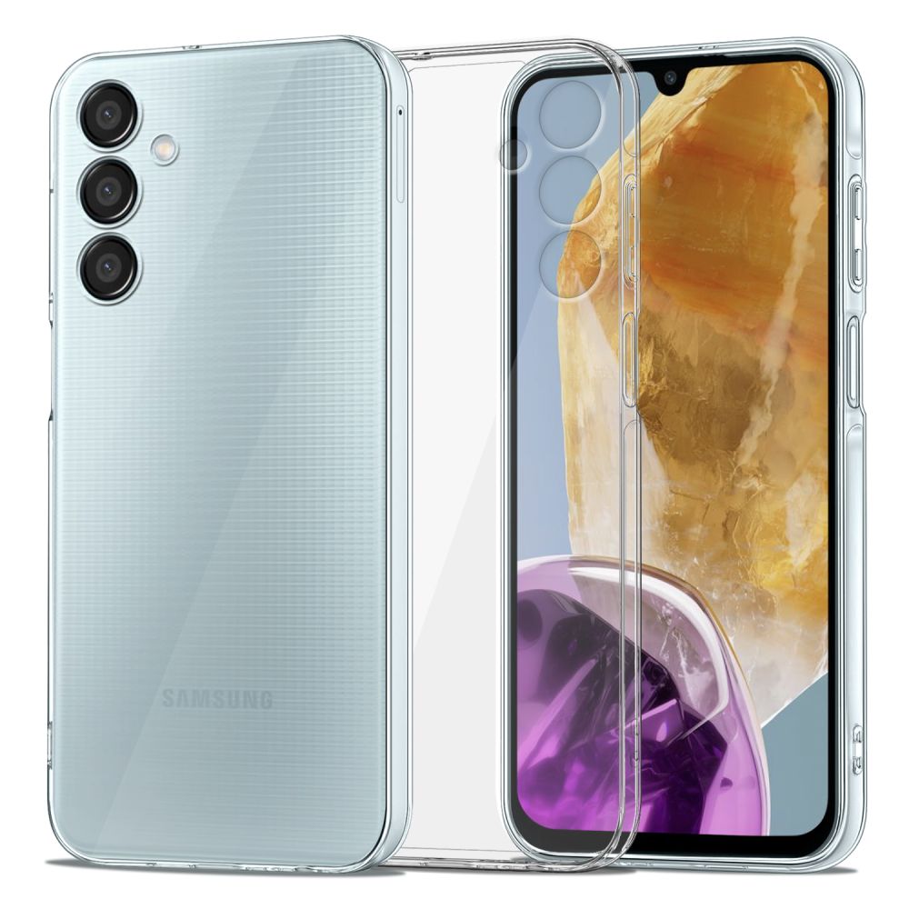 Tech-Protect FlexAir Case for Samsung Galaxy M15 5G, Transparent