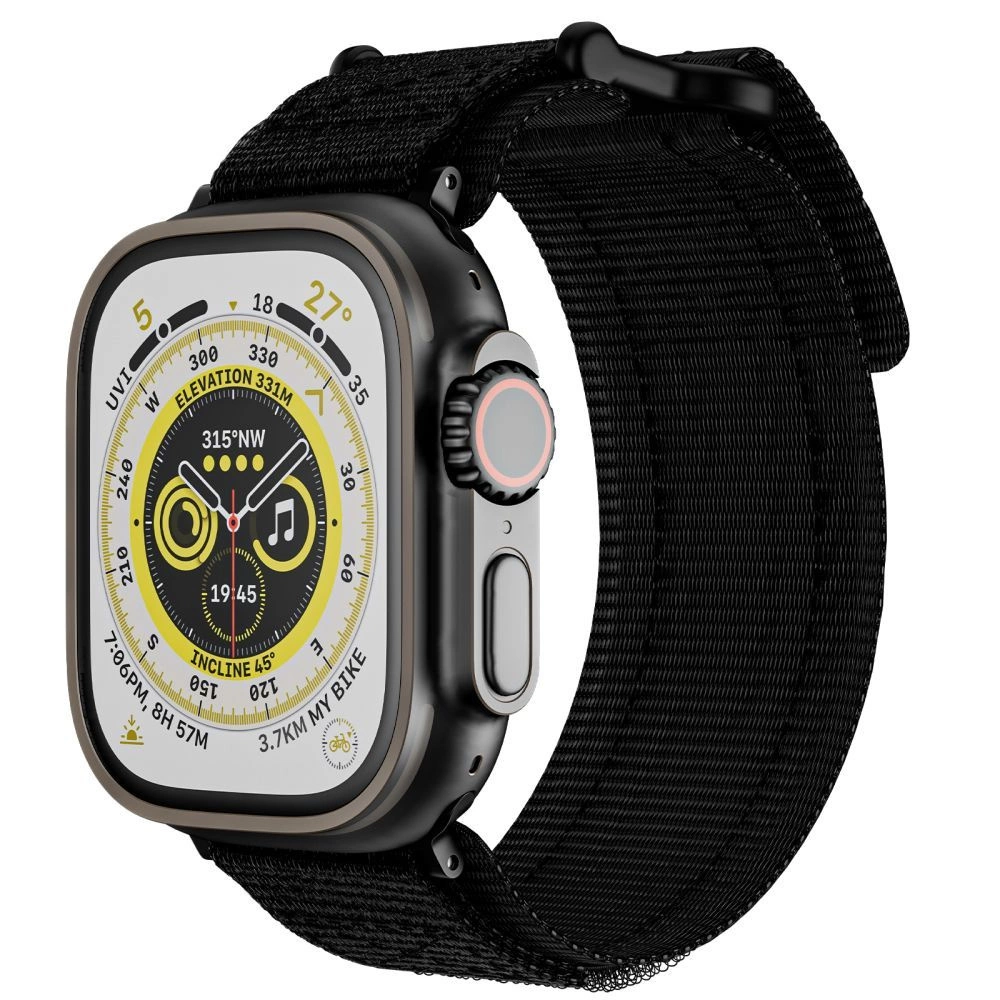 Tech-Protect Scout Pro Strap for Apple Watch 4 / 5 / 6 / 7 / 8 / 9 / SE / Ultra 1 / 2 (42/44/45/49 mm) - Black
