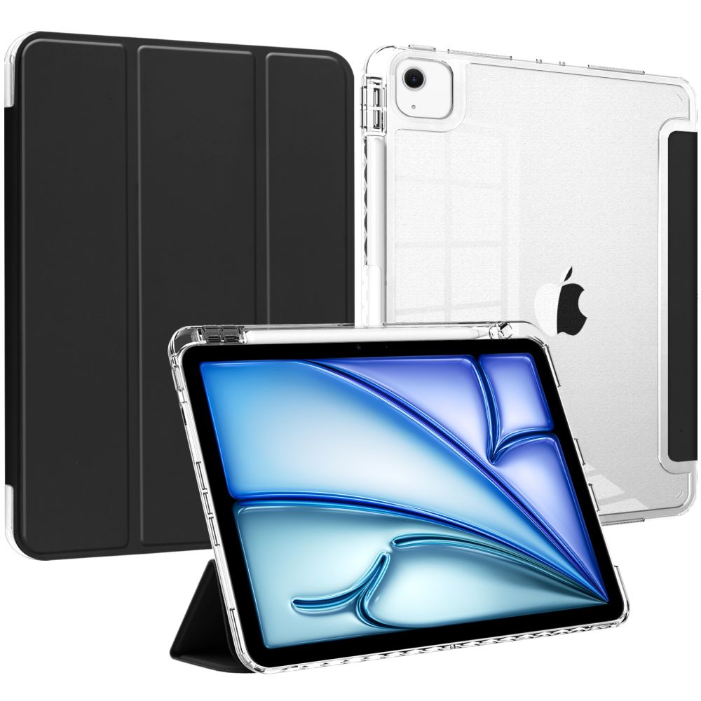 Apple iPad Air 13\'\' (2024) (A2903 A2898) Tech-Protect SC Pen Hybrid Cover Case, Black