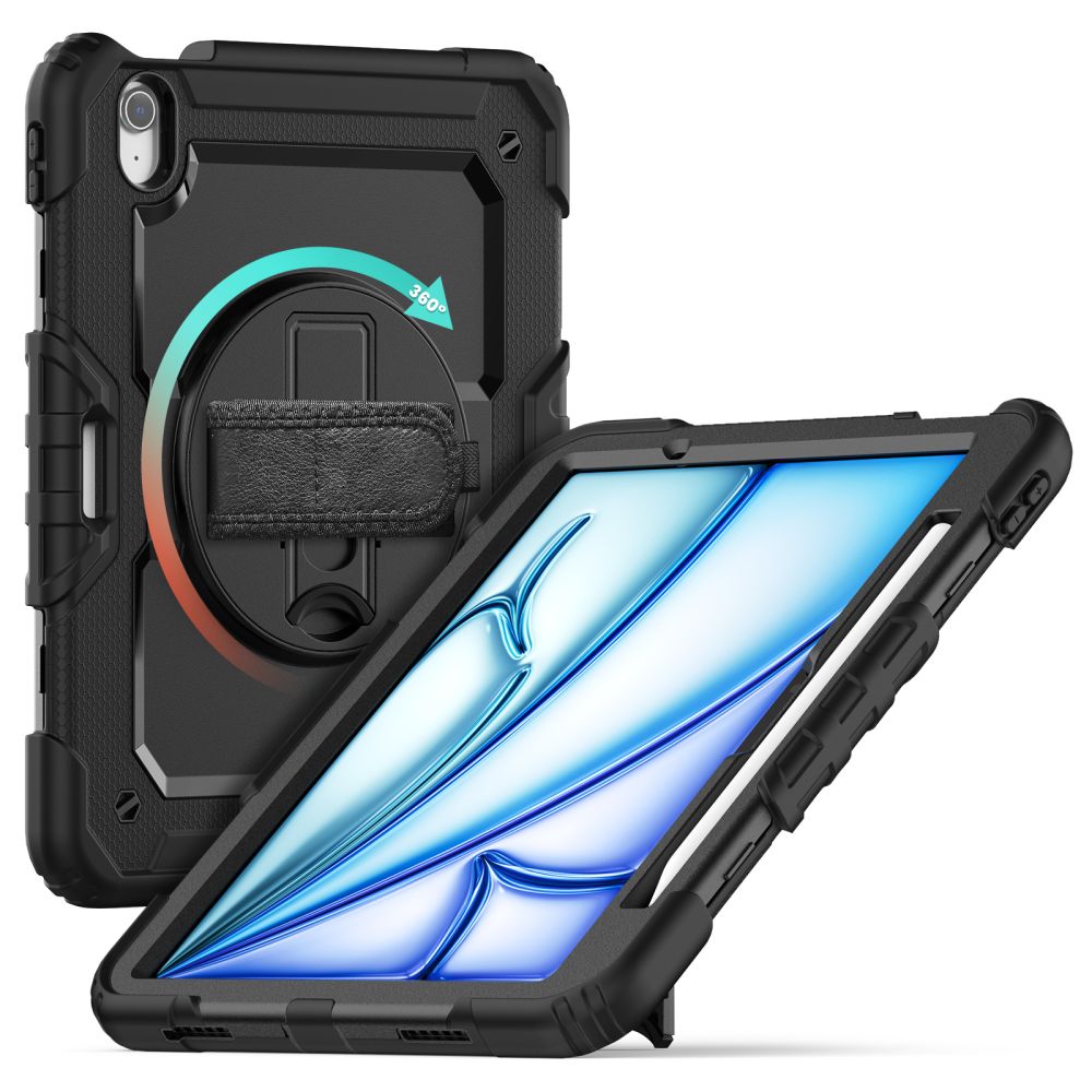 Tech-Protect iPad Air 11\" (2024) Case Solid360, Black