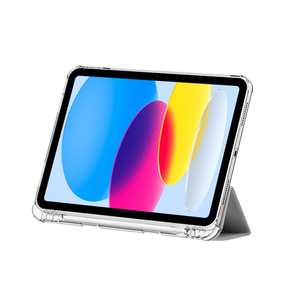 Dėklas Tech-Protect iPad 10.9\" 2022 SC Pen Hybrid, pilkas