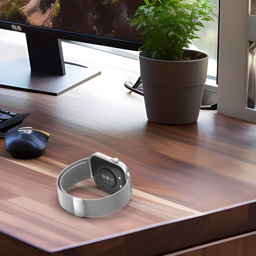 Tech-Protect MilaneseBand dirželis Huawei Watch Fit 3, rožinis