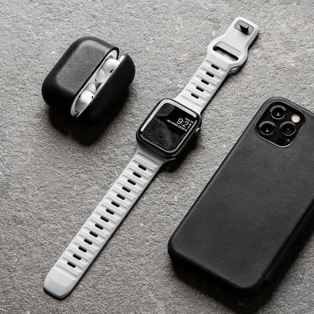 Tech-Protect IconBand Line for Apple Watch 4 / 5 / 6 / 7 / 8 / 9 / SE / Ultra 1 / 2 (42/44/45/49 mm) - sand