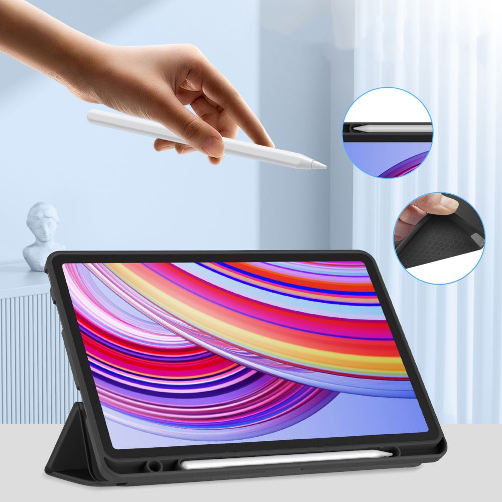 Tech-Protect SC Pen dėklas, skirtas Xiaomi Redmi Pad Pro 12.1\", juodas