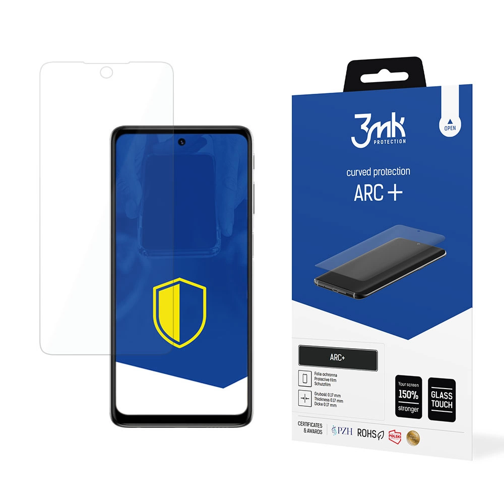 Motorola Moto G51 5G 3MK ARC+ Protective Film Rounded Fullscreen Protector