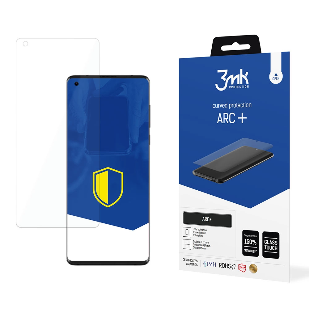Motorola Edge 5G 3MK ARC+ Protective Film Rounded Fullscreen Protector