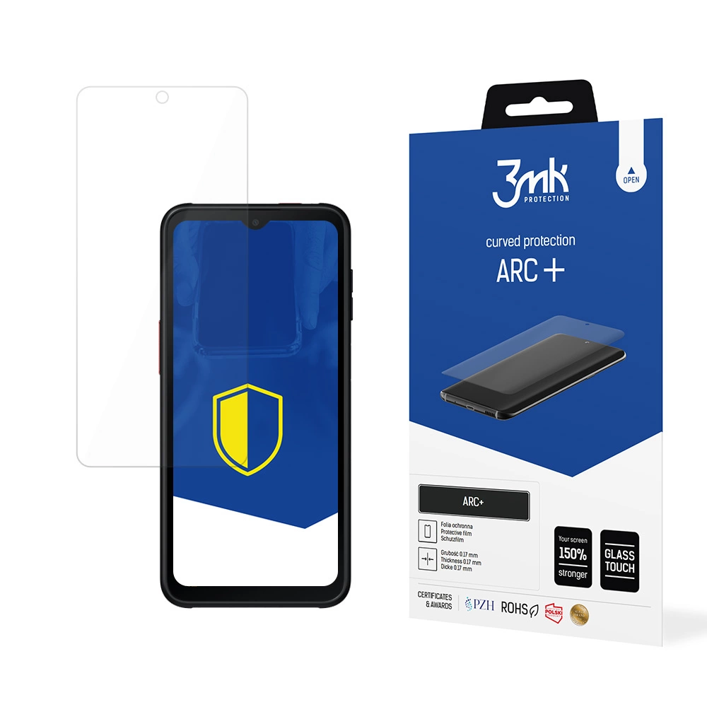 Samsung Galaxy Xcover 6 Pro (SM-G736) / Xcover Pro 2 3MK ARC+ Protective Film Rounded Fullscreen Protector